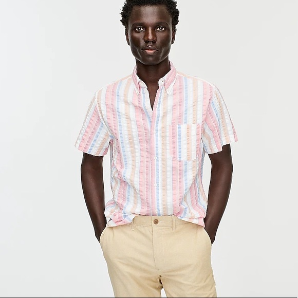 🆕👔ELEMENT SEARSUCKER COTTON SHIRT👔🆕 - Picture 4 of 16